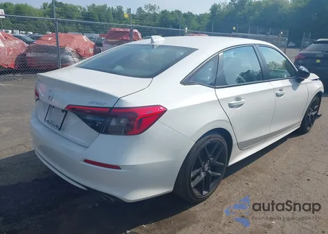 2023 Honda Civic Sport from USA, damaged, VIN 2HGFE2F51PH550681